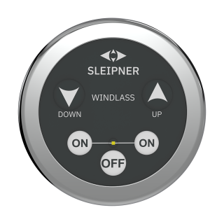 Rund kontrollpanel ankarspel 