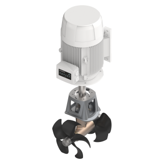 AC bogpropeller Ø386mm 400V