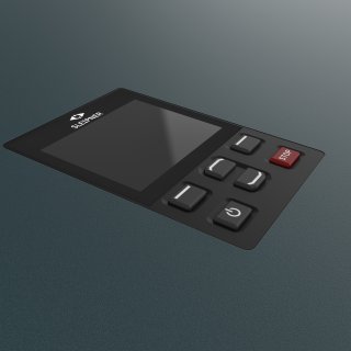 Control panel for thruster, S-Link™, dual joystick, hold function, color LCD touch