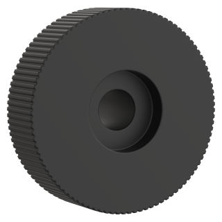 Mutter i plast till reläkåpa