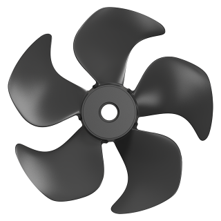 Q-Prop propeller 215mm 5-bl 