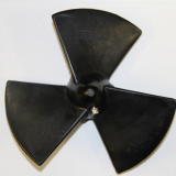 Propeller 4hk 3-bladig med 12mm axel