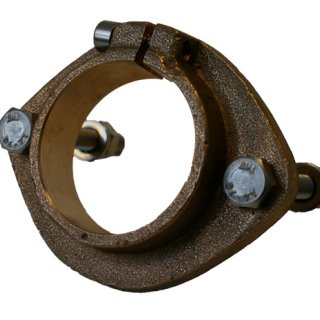 Clamp attachment for stern tubes, shaft Ø40mm