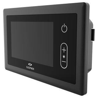 Stabilisator control panel