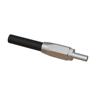 Slangkoppling rak 10mm ny