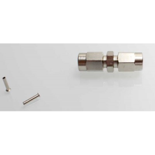 Skarv för bränssleslang rak